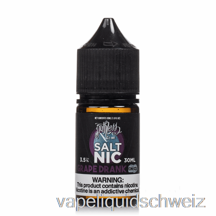 Traube Auf Eis Getrunken – Rücksichtsloses Salz – 30 Ml 50 Mg Vape Liquid E-Liquid Schweiz